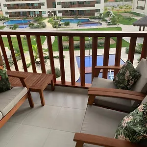  Apartamento Flat Extraordinário Beira Mar Em Com Pé Na Areia Cupe Living